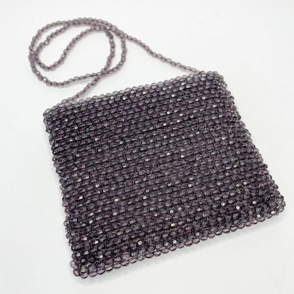 Nicole Miller Handbags - Nicole Miller Swarovski Beaded small evening handbag